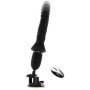 Vibratore realistico con ventosa vaginale anale in silicone Magnum Opus Thruster Pro