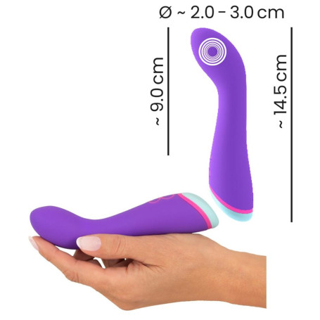 Vibratore vaginale piccolo in silicone per punto G dildo vibrante g-spot vibrator