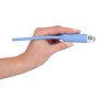 Dilatatore uretrale vaginale vibrante Silicone Dilator blu