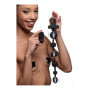 Palline anali vibranti 10X Dark Rattler Vibrating Silicone Anal Beads w/ Remote