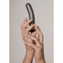 Dildo vaginale con ventosa Smooth G-Spot Dildo 5'' / 12 cm Gun Metal