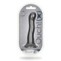 Dildo vaginale con ventosa Ultra Soft Curvy G-Spot Dildo 7''/17 cm Gun Metal
