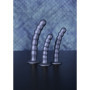 Dildo vaginale con ventosa a sfere Beaded G-Spot Dildo 5'' / 13 cm Gun Metal
