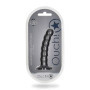 Dildo vaginale con ventosa a sfere Beaded G-Spot Dildo 5'' / 13 cm Gun Metal