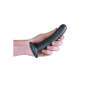 Dildo vaginale con ventosa Smooth G-Spot Dildo 6'' / 14,5 cm Gun Metal