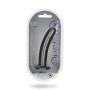 Dildo vaginale con ventosa Smooth G-Spot Dildo 6'' / 14,5 cm Gun Metal