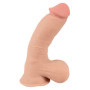 Fallo grosso vaginale anale in silicone realistico con ventosa Dildo with moveable Skin