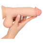 Fallo grosso vaginale anale in silicone realistico con ventosa Dildo with moveable Skin