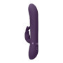 Vibratore vaginale rabbit Vibrating and Rotating Beads, G-Spot Rabbit Purple