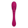 Vibratore vaginale Double Ended Pulse Wave Air-Wave Bendable Vibrator Pink