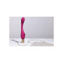 Vibratore vaginale Double Ended Pulse Wave Air-Wave Bendable Vibrator Pink