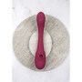 Vibratore vaginale Double Ended Pulse Wave Air-Wave Bendable Vibrator Pink