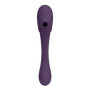 Vibratore vaginale Double Ended Pulse Wave Air-Wave Bendable Vibrator Purple