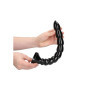 Fallo anale con ventosa Stacked Anal Snake 12''/ 30 cm Black