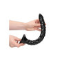 Fallo anale con ventosa Scaled Anal Snake 12''/ 30 cm Black