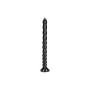 Fallo anale con ventosa Stacked Anal Snake 16''/ 40 cm Black