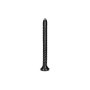 Fallo anale con ventosa Swirled Anal Snake 16''/ 40 cm Black