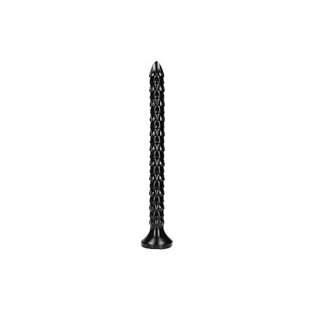 Fallo anale con ventosa Scaled Anal Snake 16''/ 40 cm Black