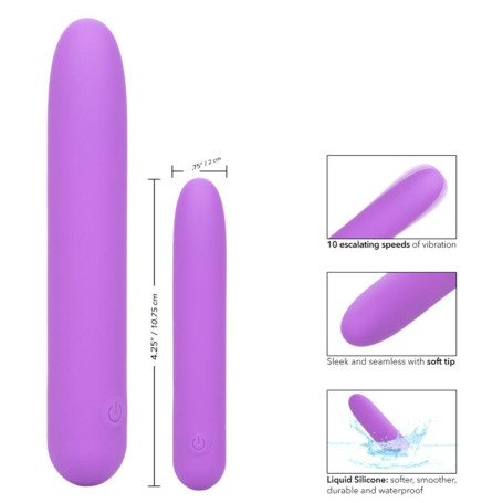 Vibratore classico in silicone vaginale anale Bliss Mini Vibe