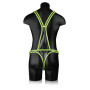 Body bondage Full Body Harness GitD Neon Green/Black