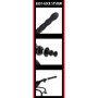 Fallo accessorio per macchina del sesso Wave Dong Easy-Lock 19 cm