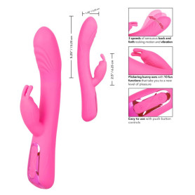 Vibratore vaginale clitoride in silicone Elite Rocking Rabbit