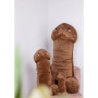 Peluches a forma di pene Penis Plushie 60 cm Brown