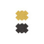 Copricapezzoli a forma di croce Pasties Glitter Cross 2 Pair
