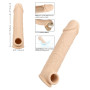 Guaina per pene indossabile in silicone realistico Life-Like Extension 8 Inch