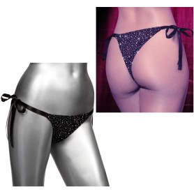 Perizoma intimo donna con brillantini Side-Tie Panties