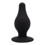 Plug con ventosa Model 2 L 10.2 cm Black