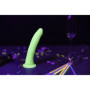 Fallo vaginale anale realistico con ventosa Slim Dildo Suction Cup 18 cm Neon Green