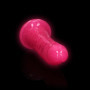 Fallo vaginale anale realistico con ventosa Slim Dildo Suction Cup 18 cm Neon Pink