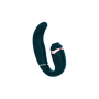 Vibratore vaginale con succhia clitoride My G black