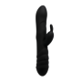 Vibratore vaginale rabbit twister black