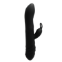 Vibratore vaginale rabbit twister black