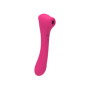 Vibratore vaginale succhia clitoride Quiver Pink