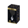 Plug anale con coda Metal Anal Fluffy Plug M black