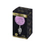 Plug anale con coda Metal Anal Fluffy Twist Plug S purple