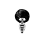 Plug anale con coda Metal Anal Fluffy Twist Plug L