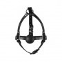 Imbracatura viso con morso Head Harness with Solid Ball Gag Black