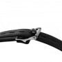 Imbracatura viso con tappo per bocca Open Mouth Gag Head Harness with Plug Stopper Black