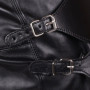Maschera con morso Blindfolded Mask with Breathable Ball Gag Black