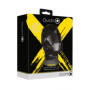 Maschera con morso Blindfolded Mask with Breathable Ball Gag Black