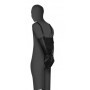 Costrittivo braccia bondage Zip-up Full Sleeve Arm Restraint Black