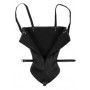 Costrittivo braccia bondage Zip-up Full Sleeve Arm Restraint Black