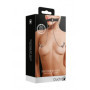Morso con pinzette capezzoli Silicone Bit Gag with Nipple Clamps Black