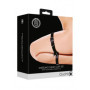 Set costrittivo polsini per gambe Kneeling Thigh Cuff Set Black