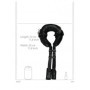 Fascia con manette per polsi e cosce Padded Thigh Sling with Hand Cuffs Black