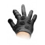 Guanto stimolante in silicone Silicone Stimulation Glove Black